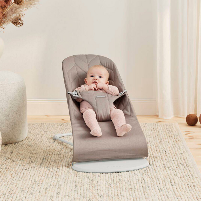 Espreguiçadeira BabyBjörn Bliss Petal Sand Grey