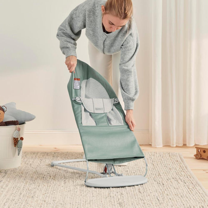 Espreguiçadeira BabyBjörn Balance Soft Jersey Light Sage