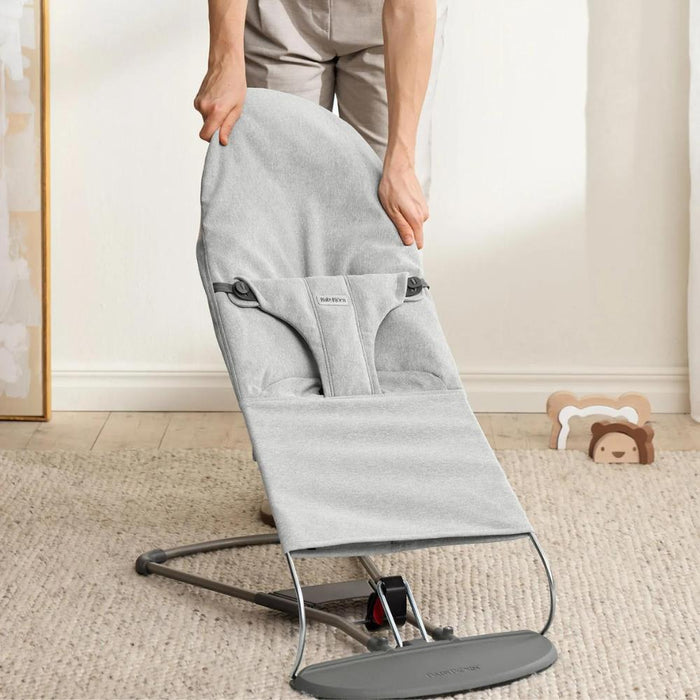 Espreguiçadeira BabyBjörn Bliss Melange Light Grey