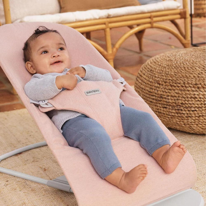 Espreguiçadeira BabyBjörn Bliss Melange Light Pink