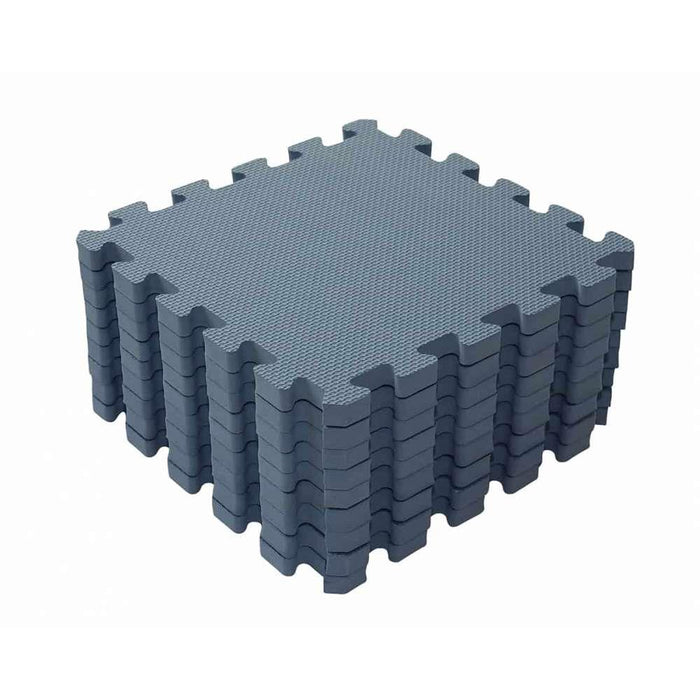 Baby Dan Plain Blue Eva Rug 90x90x1.4cm