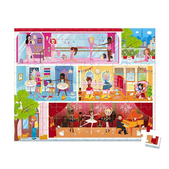 Janod Puzzle Academia de Danza 100 Piezas