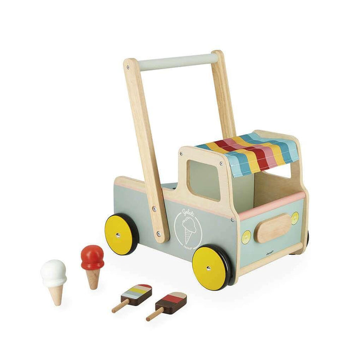 Carrito de helados de madera Janod Walker