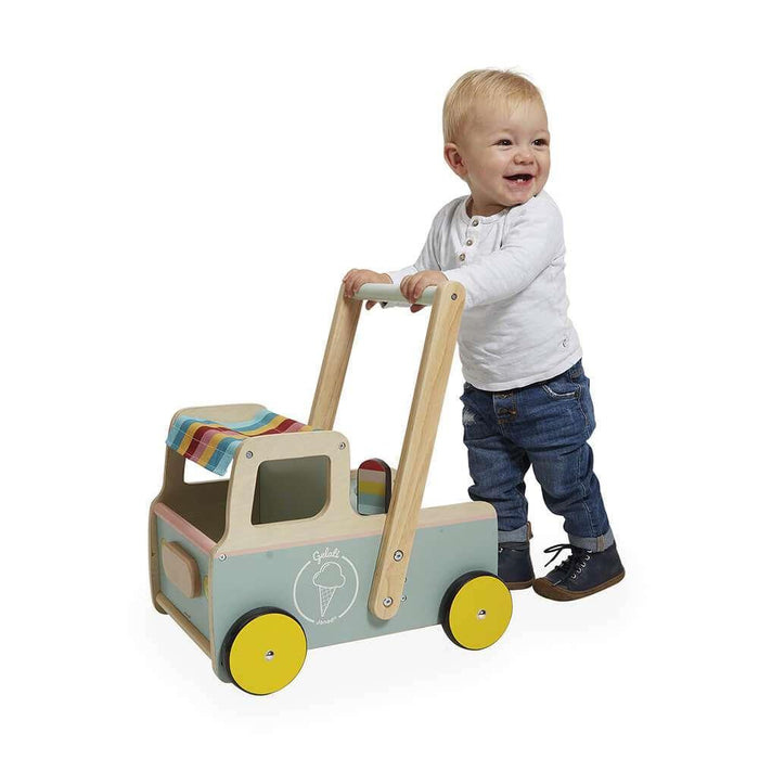 Carrito de helados de madera Janod Walker