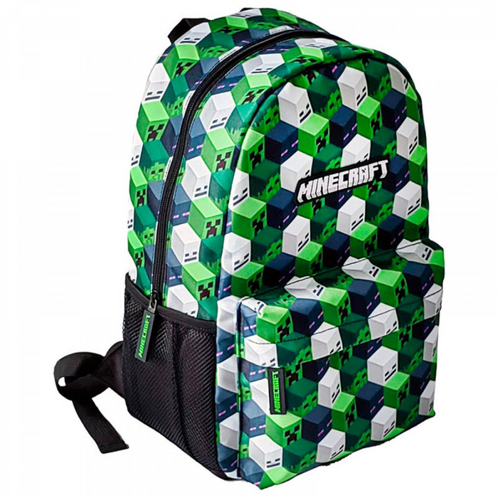 Mochila Minecraft Cubos 40x26cm