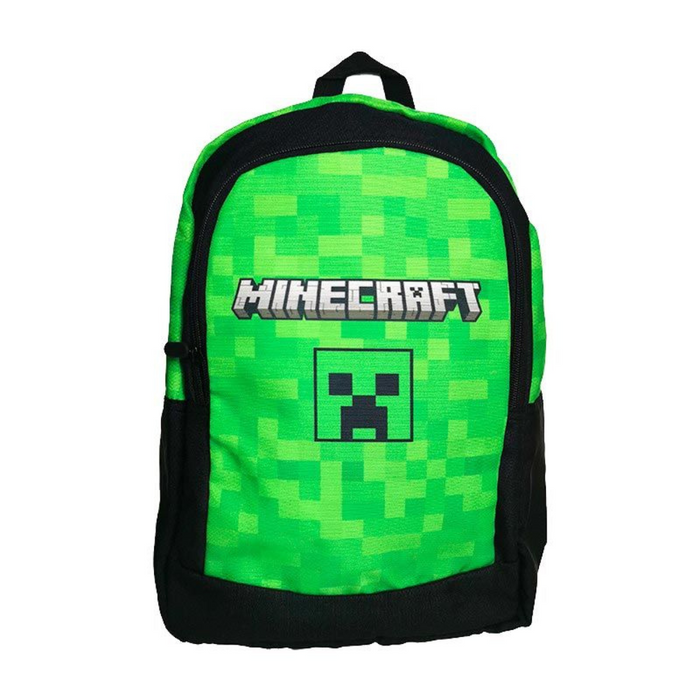 Mochila Minecraft Verde 40x26cm