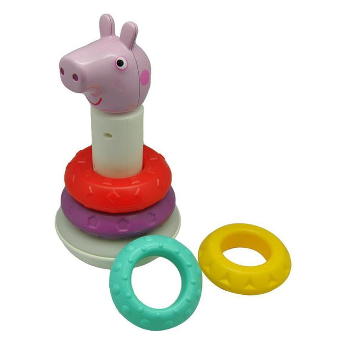 Pirâmide de Argolas com Som Peppa Pig