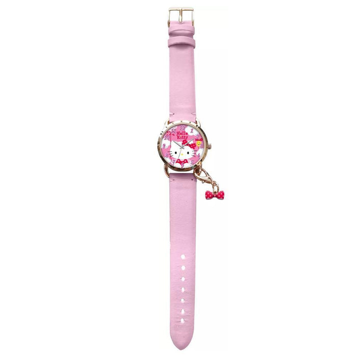 Hello Kitty Charm Analog Watch in Metal Case