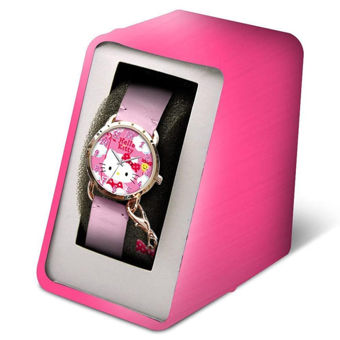 Hello Kitty Charm Analog Watch in Metal Case