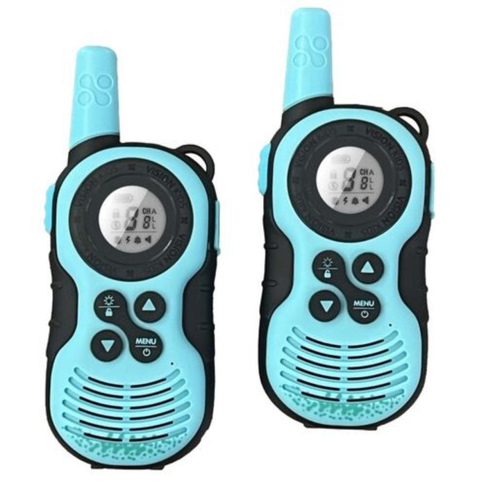 Vision Kids Walkie Talkies Pro 16 Canais Azul