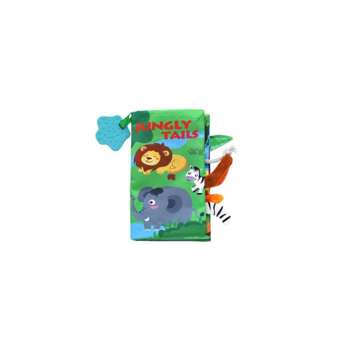 Kikkaboo Cloth Book with Teether Jungle Animals