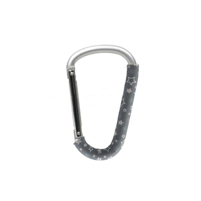 KioKids Carabiner for Stroller Stars Gray