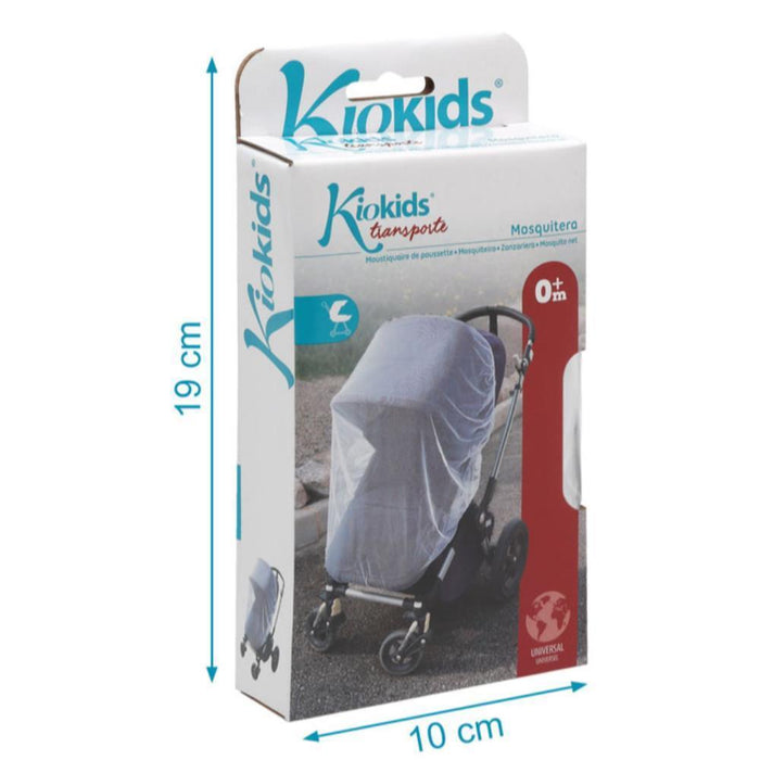 Rede Mosquiteira Universal para Carrinhos Branco