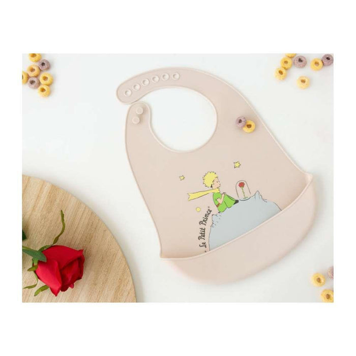 Kiokids Little Prince Roll-Up Silicone Bib