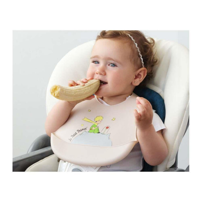 Kiokids Little Prince Roll-Up Silicone Bib