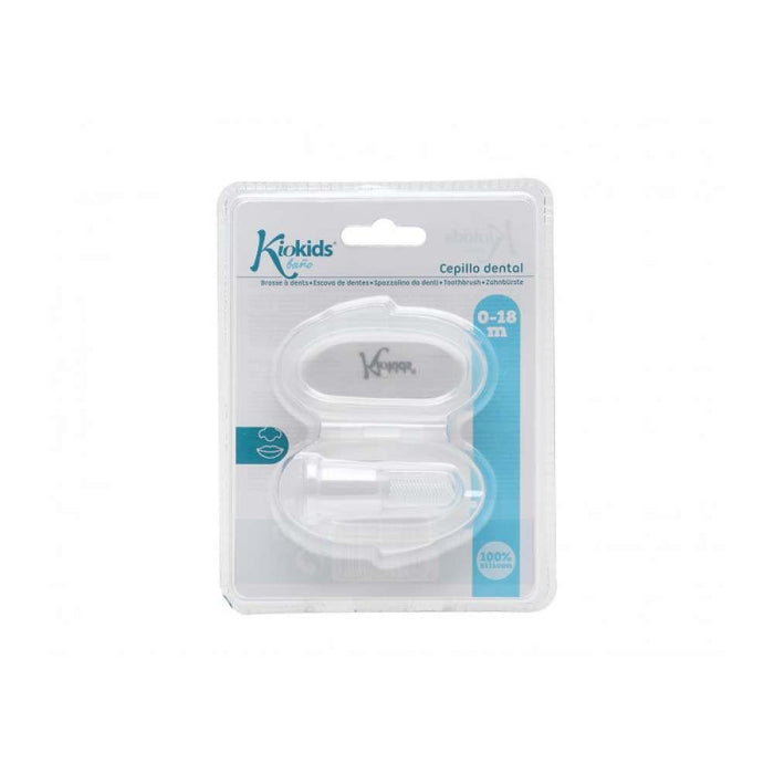 Kiokids Silicone Thimble Teething Brush with Case