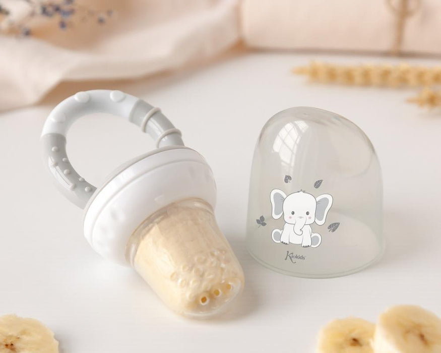 Anti-Choke Dispenser with Gray Elephant Lid