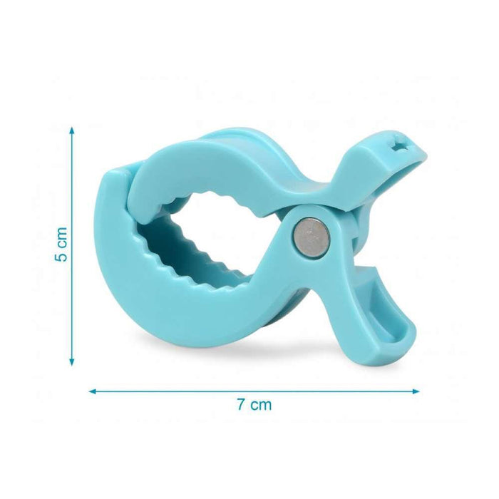 Kiokids Set of 4 Blue Museline Clips