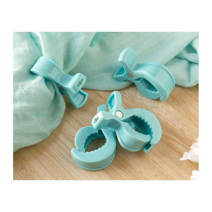 Kiokids Set of 4 Blue Museline Clips