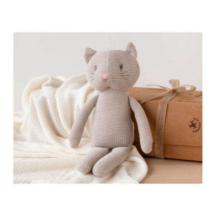 Cotton Friends Peluche Gato de Algodón con Caja 30cm