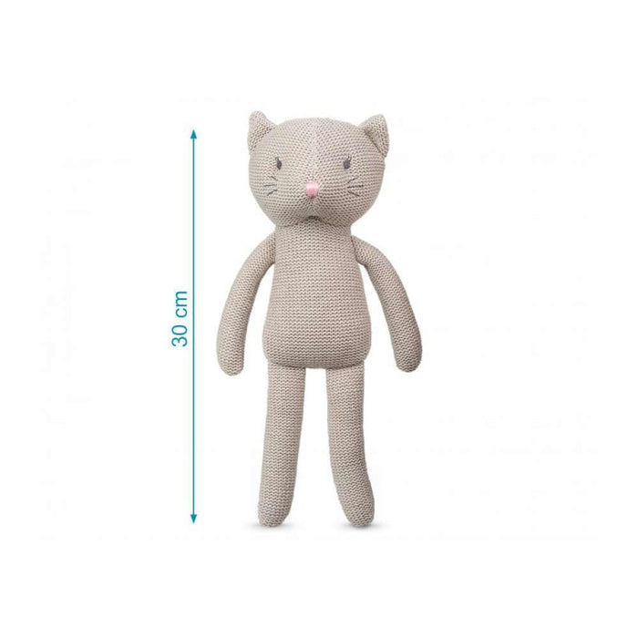 Cotton Friends Peluche Gato de Algodón con Caja 30cm