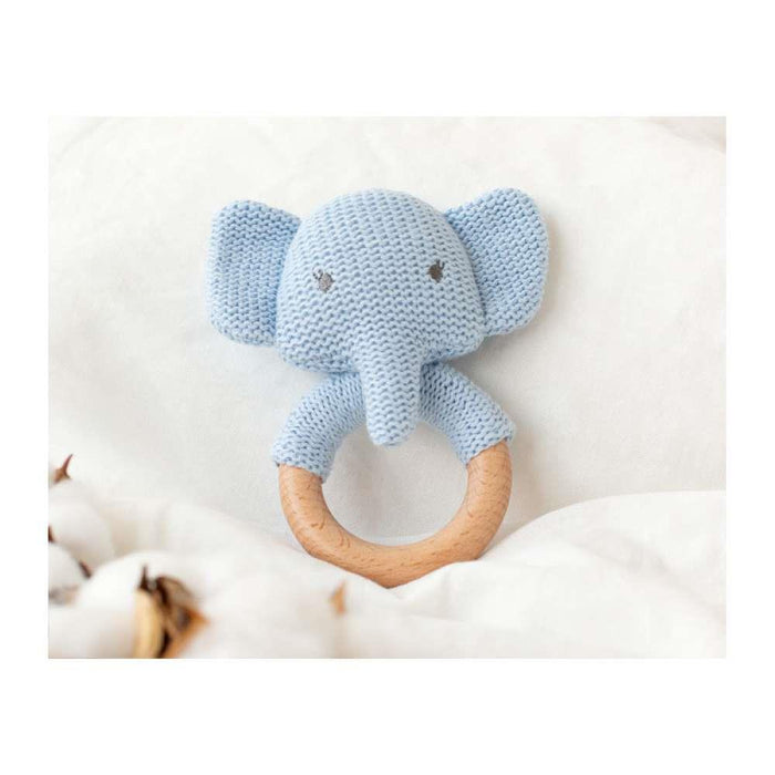 Cotton Friends Roca Elefante Azul 13cm