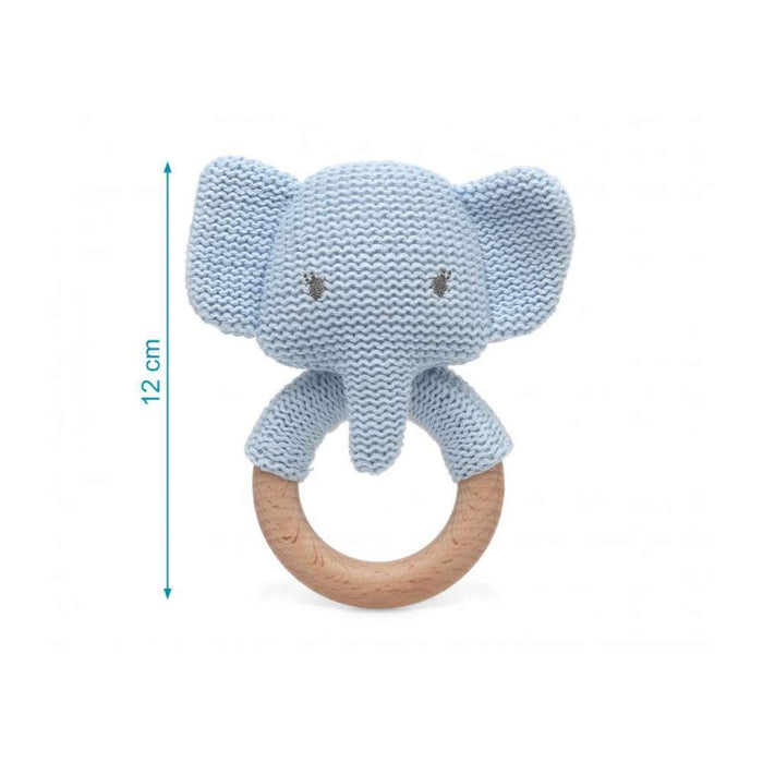 Cotton Friends Roca Elefante Azul 13cm