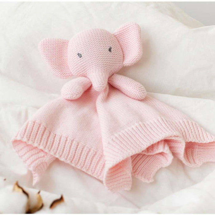 Cotton Friends Doudou Elefante Algodão 25cm Rosa