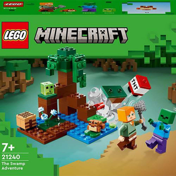 Lego Minecraft A Aventura no Pântano 65 Peças