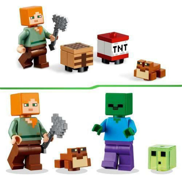 Lego Minecraft Aventura En El Pantano 65 Piezas