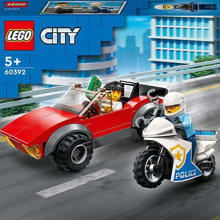 Lego City Police Car and Motorcycle Chase 59 Pieces