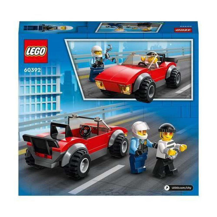 Lego City Perseguição de Carro e Mota Polícia 59 Peças