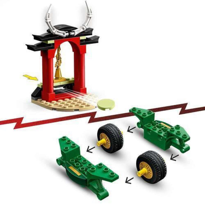 Lego Ninjago Mota de Estrada Ninja do Lloyd 64 Peças