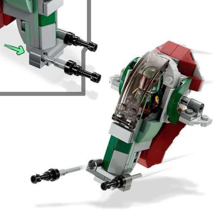 Lego Star Wars Microfighter Barco de Boba Fett 85 Piezas