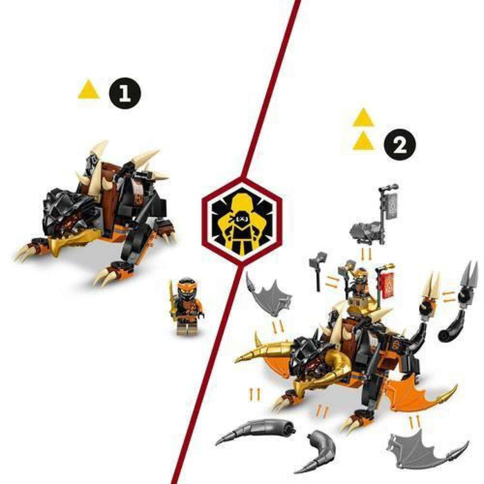 Lego Ninjago "Dragão de Terra EVO do Cole"