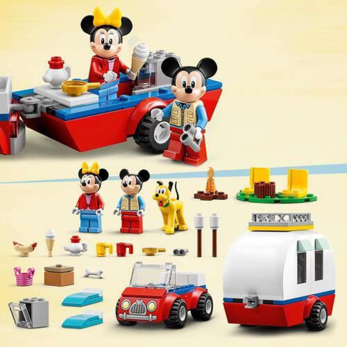 Disney Viagem de Campismo Mickey e Minnie 103 Peças
