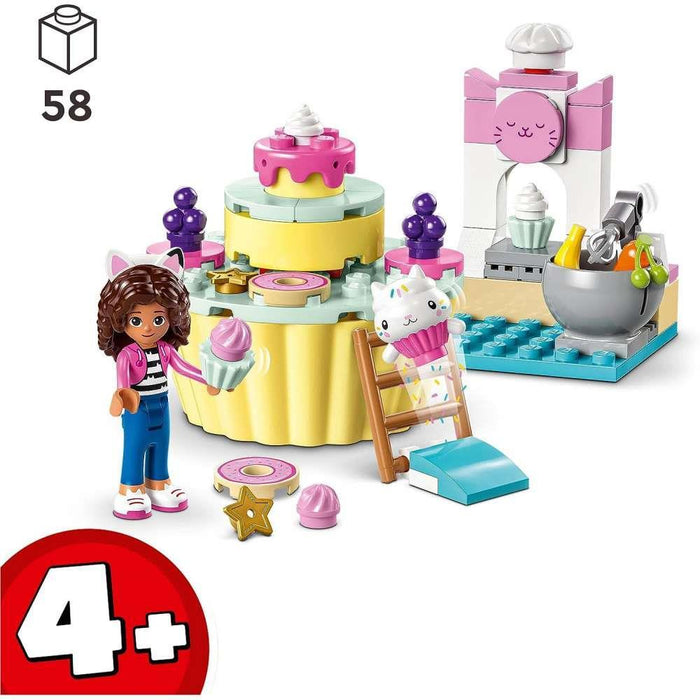 Gabby`s Doll House Cozinha Divertida com Bolo 58 Peças