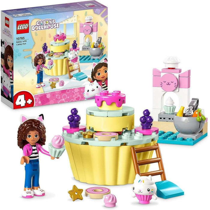 Gabby`s Doll House Cozinha Divertida com Bolo 58 Peças