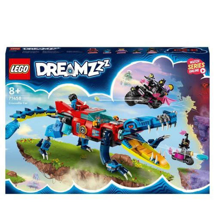 Dreamzzz Carro Crocodilo com 3 Figuras 494 Peças