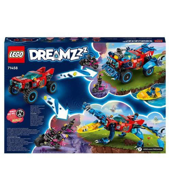 Dreamzzz Carro Crocodilo com 3 Figuras 494 Peças