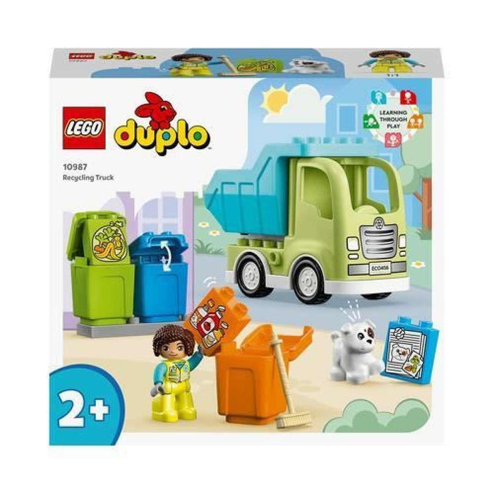 Duplo Camião de Reciclagem 15 Peças