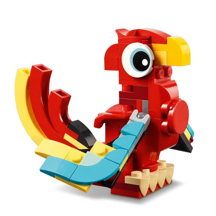 Lego Creator 3 em 1 Dragão Vermelho 149 Peças