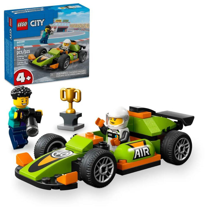 Lego City Carro de Corrida Verde 56 Peças