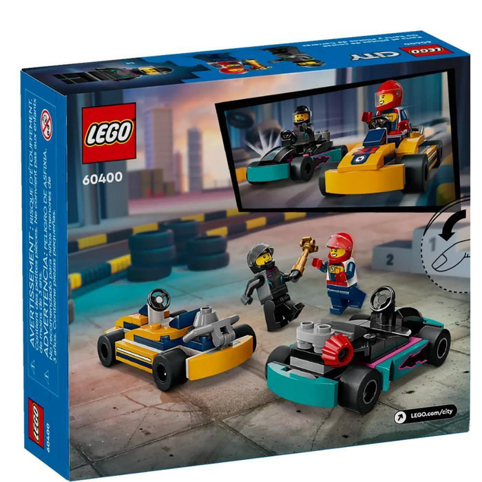 Lego City Carros de Karting e Pilotos 99 Peças