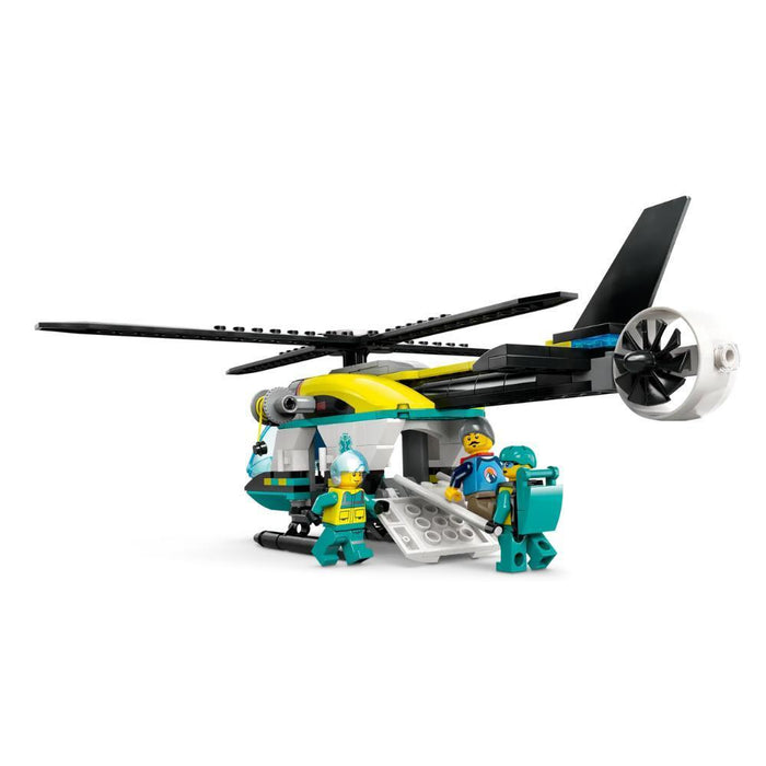 Lego City Helicóptero de Salvamento de Emergência 226 Peças