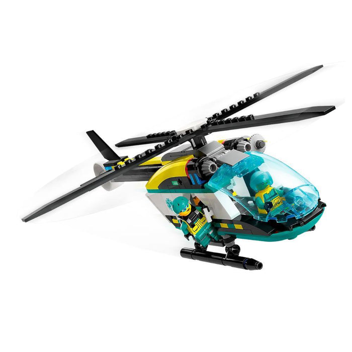 Lego City Helicóptero de Salvamento de Emergência 226 Peças