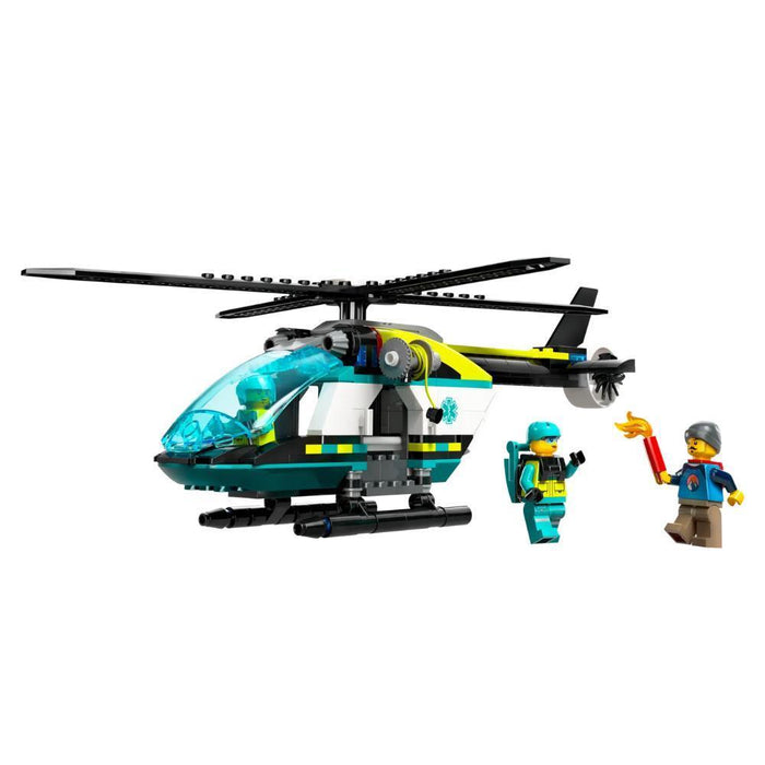 Lego City Helicóptero de Salvamento de Emergência 226 Peças