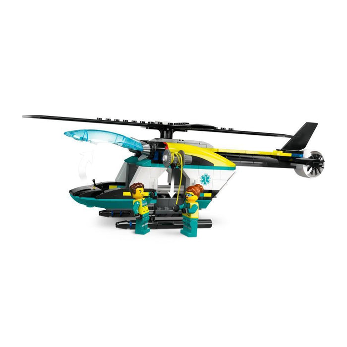 Lego City Helicóptero de Salvamento de Emergência 226 Peças