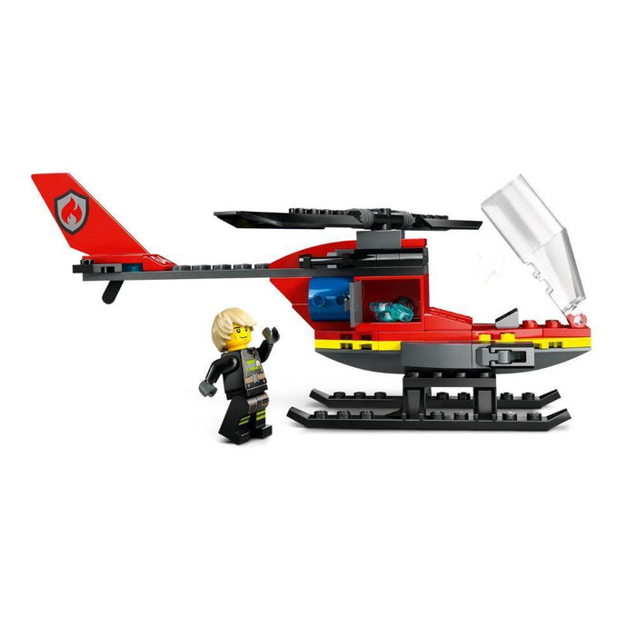 Lego City Helicóptero de Resgate dos Bombeiros 85 Peças