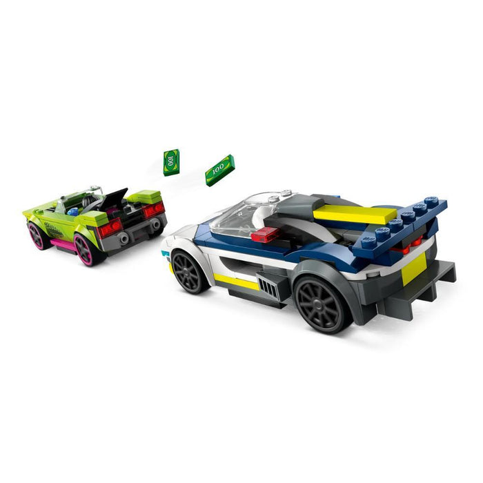 Lego City Perseguição de Carro Polícia a Muscle Car 213 Peças